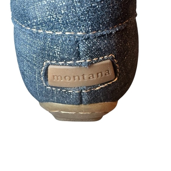 Montana Slip-On Denim style Loafers Women's-Size 9 - Picture 5 of 9